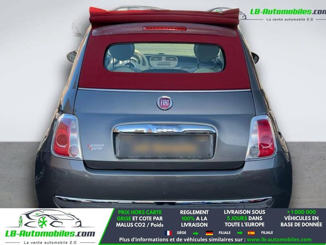 Fiat 500 1.2 8V 69 ch BVM Gris M�tallique de 2015