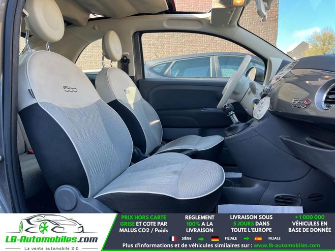 Fiat 500 1.2 8V 69 ch BVM Gris M�tallique de 2015