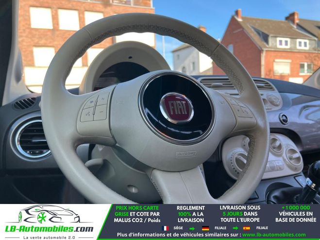 Fiat 500 1.2 8V 69 ch BVM Gris M�tallique de 2015