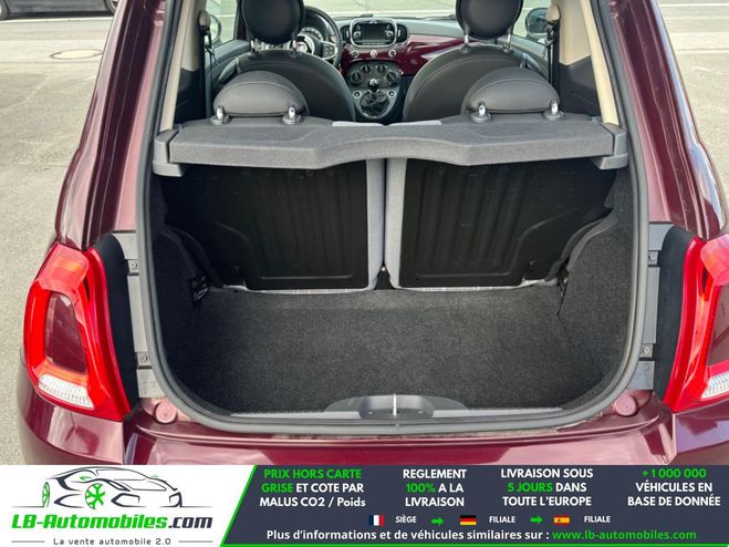Fiat 500 1.2 8V 69 ch BVM Rouge M�tallique de 2015