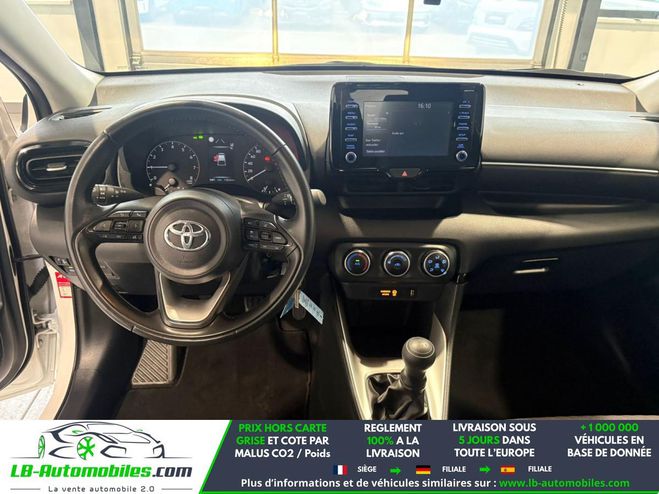Toyota Yaris 70 VVT-i BVM Blanc de 2021