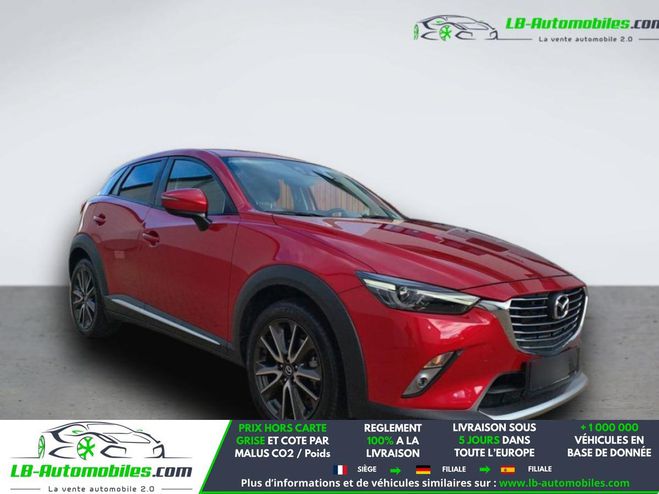 Mazda Cx 3 1.5L Skyactiv-D 105 4x4 BVA Rouge M�tallique de 2016