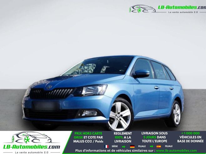 Skoda Fabia 1.0 MPI 75 ch BVM Bleu M�tallique de 2018