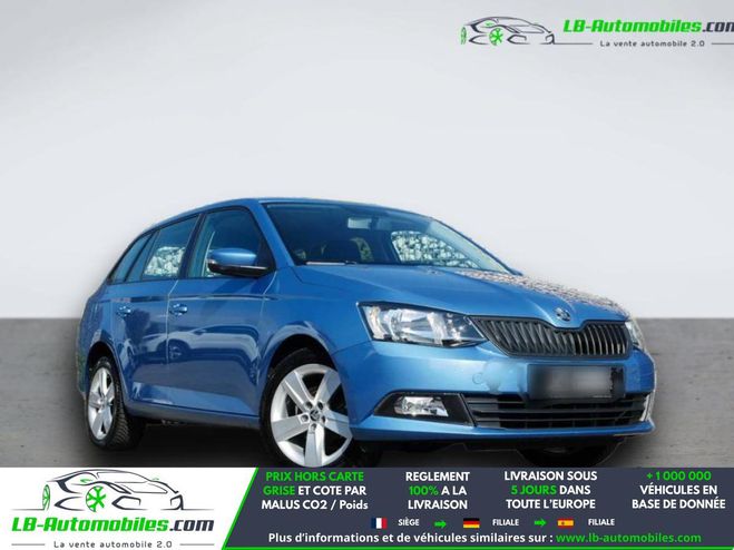 Skoda Fabia 1.0 MPI 75 ch BVM Bleu M�tallique de 2018