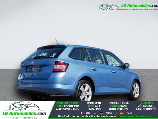 Skoda Fabia 1.0 MPI 75 ch BVM Bleu M�tallique de 2018