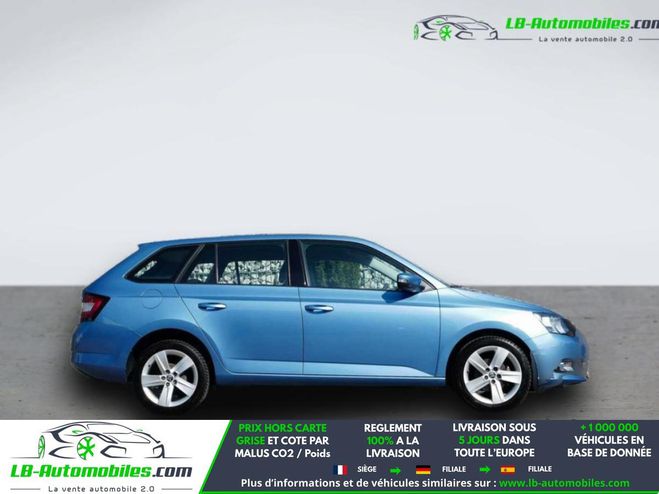 Skoda Fabia 1.0 MPI 75 ch BVM Bleu M�tallique de 2018