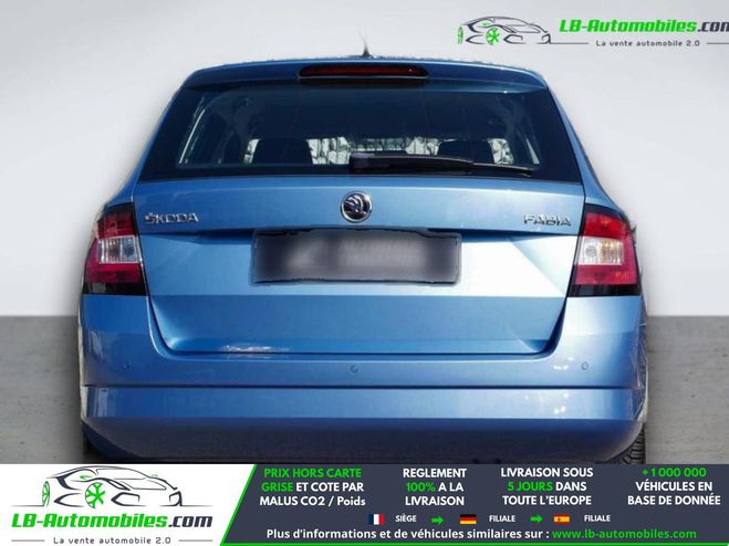 Skoda Fabia 1.0 MPI 75 ch BVM Bleu M�tallique de 2018