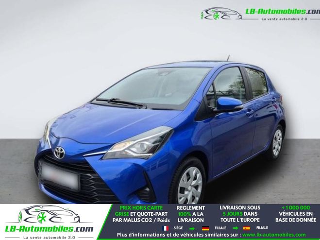 Toyota Yaris 70 VVT-i BVM Bleu M�tallique de 2017