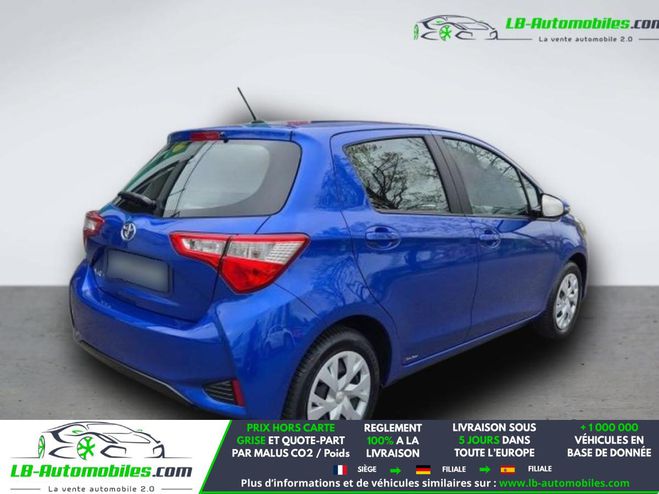 Toyota Yaris 70 VVT-i BVM Bleu M�tallique de 2017
