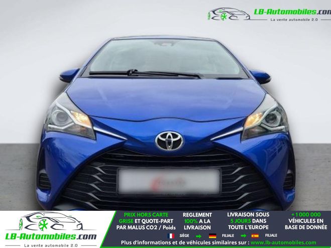 Toyota Yaris 70 VVT-i BVM Bleu M�tallique de 2017