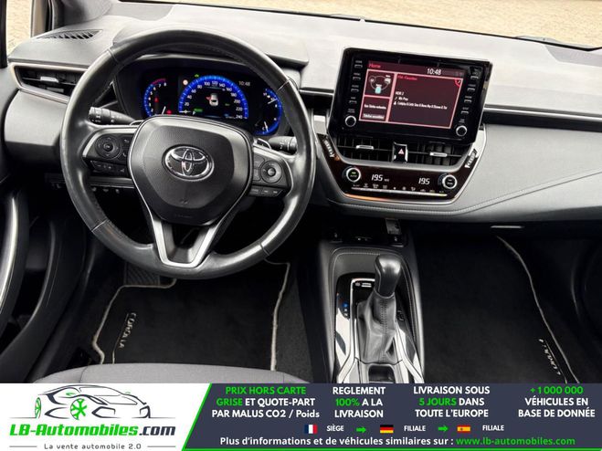 Toyota Corolla Hybride 184 ch BVA Rouge M�tallique de 2019