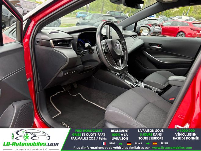 Toyota Corolla Hybride 184 ch BVA Rouge M�tallique de 2019