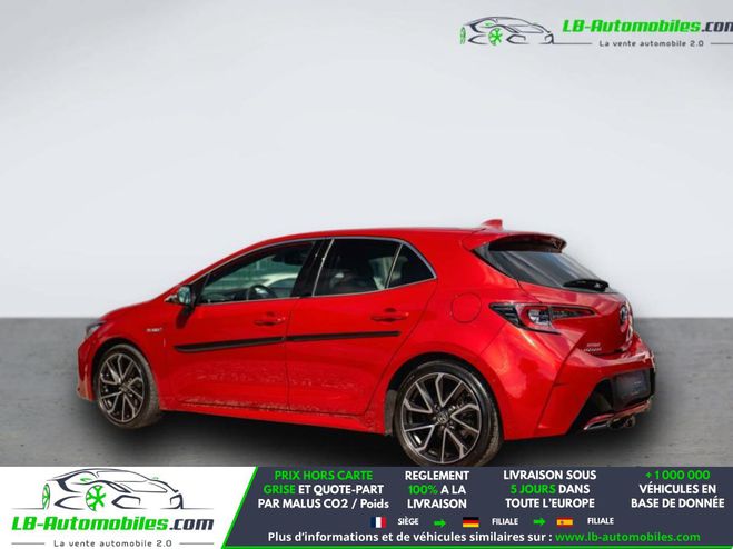 Toyota Corolla Hybride 184h BVA Rouge M�tallique de 2020