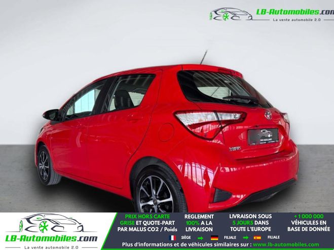 Toyota Yaris 110 VVT-i BVM Rouge de 2018