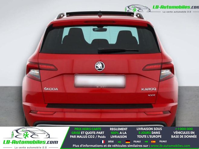 Skoda Karoq 2.0 TSI 190 ch 4x4 BVA Rouge M�tallique de 2019