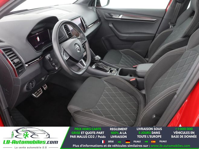 Skoda Karoq 2.0 TSI 190 ch 4x4 BVA Rouge M�tallique de 2019