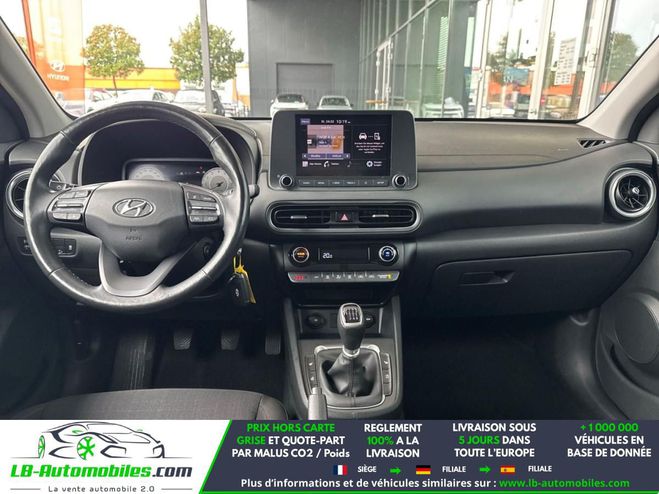 Hyundai Kona 1.0 T-GDi 120 Hybrid 48V BVM Blanc de 2021
