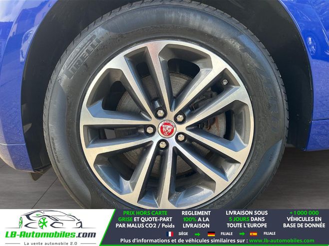 Jaguar F Pace 3.0 D - 300 ch AWD BVA Bleu M�tallique de 2018