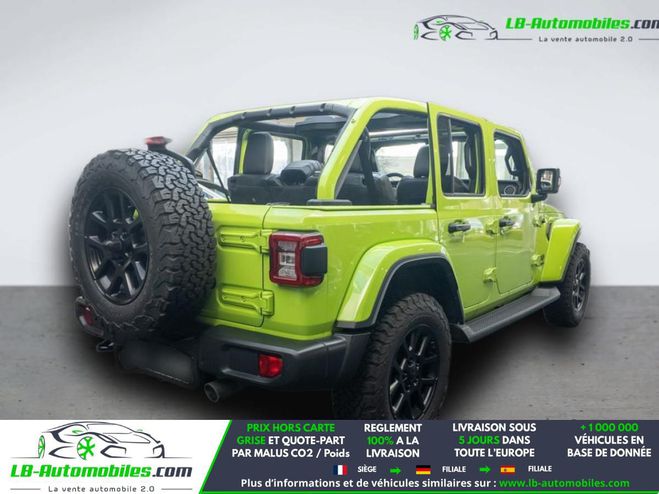Jeep Wrangler Unlimited 2.0 l T 272 ch 4x4 BVA Vert M�tallique de 2021