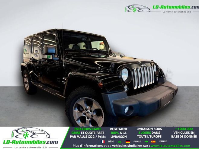 Jeep Wrangler V6 3.6 Pentastar 284 BVA 5 Portes Noir M�tallique de 2017