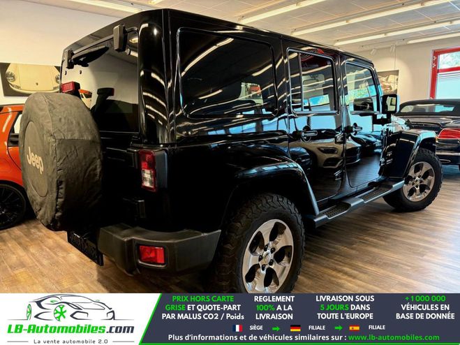 Jeep Wrangler V6 3.6 Pentastar 284 BVA 5 Portes Noir M�tallique de 2017