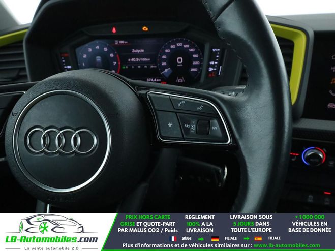 Audi A1 30 TFSI 116 ch BVA Jaune M�tallique de 2019