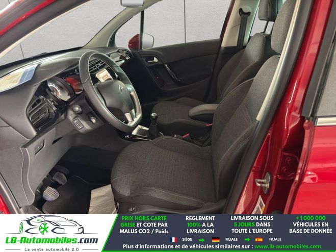 Citroen C3 PureTech 110 BVM Rouge M�tallique de 2017