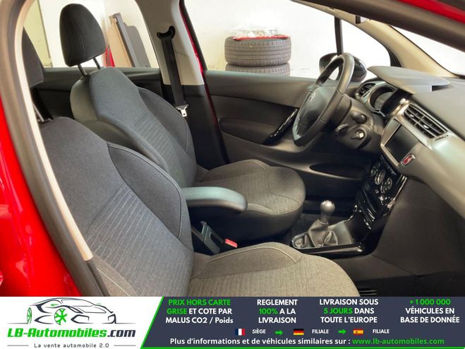 Citroen C3 VTi 82 BVM Rouge de 2017
