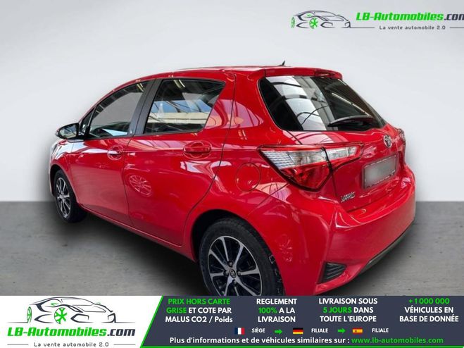 Toyota Yaris 110 VVT-i BVM Rouge de 2018