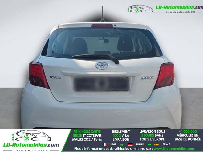 Toyota Yaris 69 VVT-i BVM Blanc de 2015
