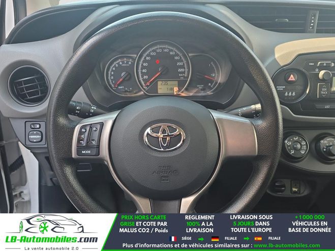 Toyota Yaris 69 VVT-i BVM Blanc de 2015