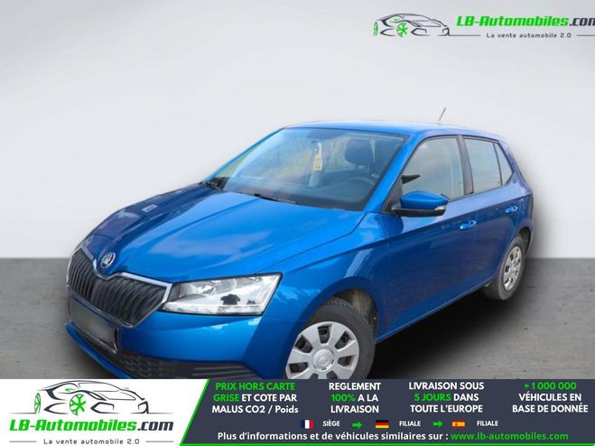 Skoda Fabia 1.0 MPI 75 ch BVM Bleu M�tallique de 2019
