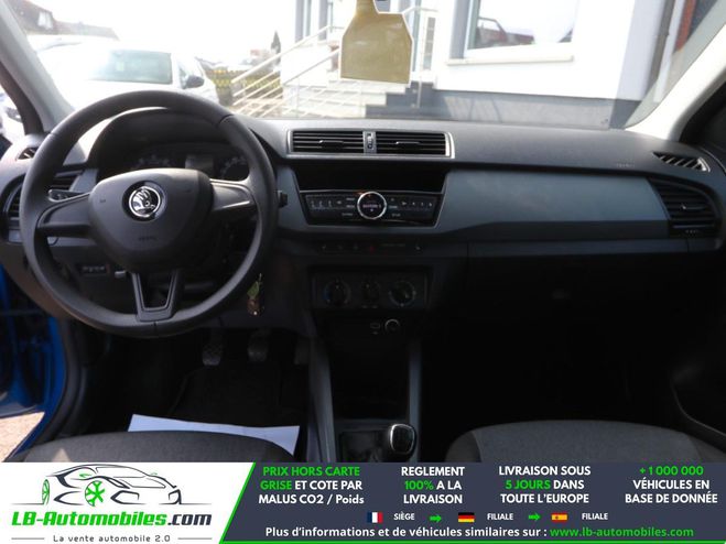 Skoda Fabia 1.0 MPI 75 ch BVM Bleu M�tallique de 2019