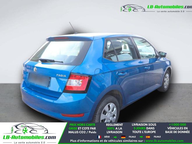 Skoda Fabia 1.0 MPI 75 ch BVM Bleu M�tallique de 2019