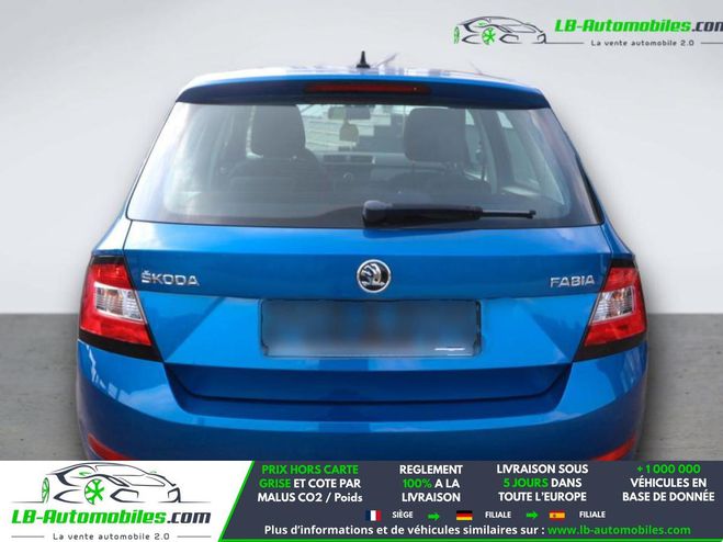 Skoda Fabia 1.0 MPI 75 ch BVM Bleu M�tallique de 2019