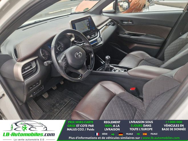 Toyota C HR 1.2T 2WD 116 BVM Blanc M�tallique de 2016
