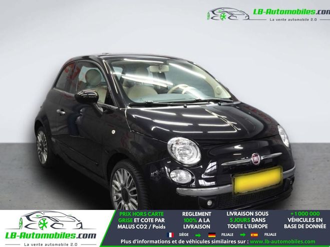 Fiat 500 1.2 8V 69 ch BVM Noir M�tallique de 2015