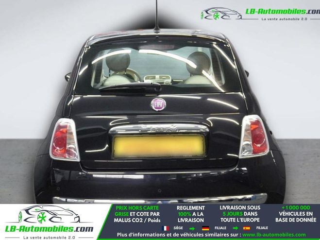 Fiat 500 1.2 8V 69 ch BVM Noir M�tallique de 2015