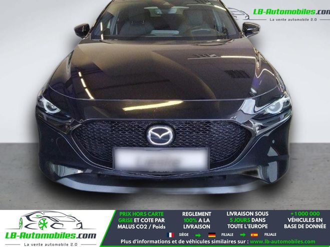 Mazda 3 2.0L SKYACTIV-G M Hybrid 122 ch BVA Noir M�tallique de 2021