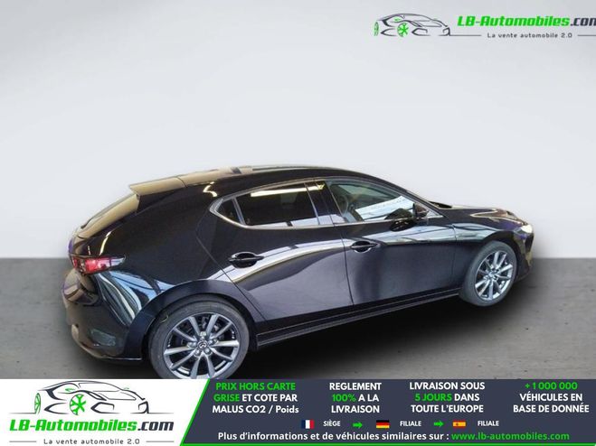 Mazda 3 2.0L SKYACTIV-G M Hybrid 122 ch BVA Noir M�tallique de 2021