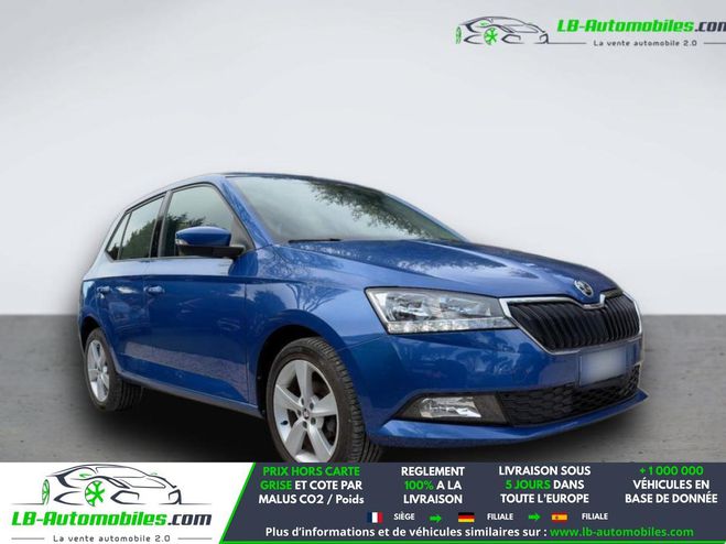 Skoda Fabia 1.0 MPI 60 ch BVM Bleu M�tallique de 2020