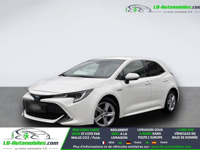 Toyota Corolla Hybride 122 ch BVA Blanc M�tallique de 2019
