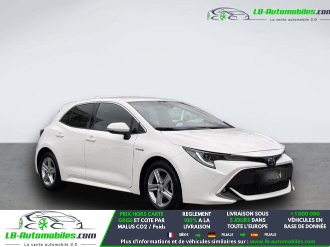 Toyota Corolla Hybride 122 ch BVA Blanc M�tallique de 2019