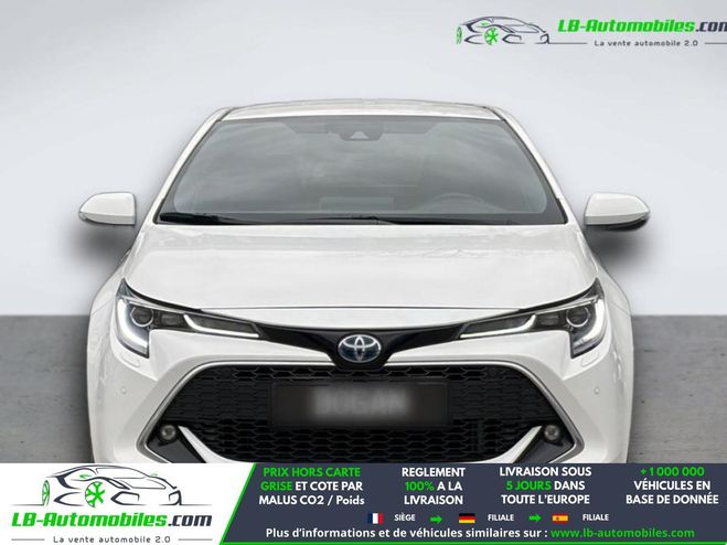 Toyota Corolla Hybride 122 ch BVA Blanc M�tallique de 2019
