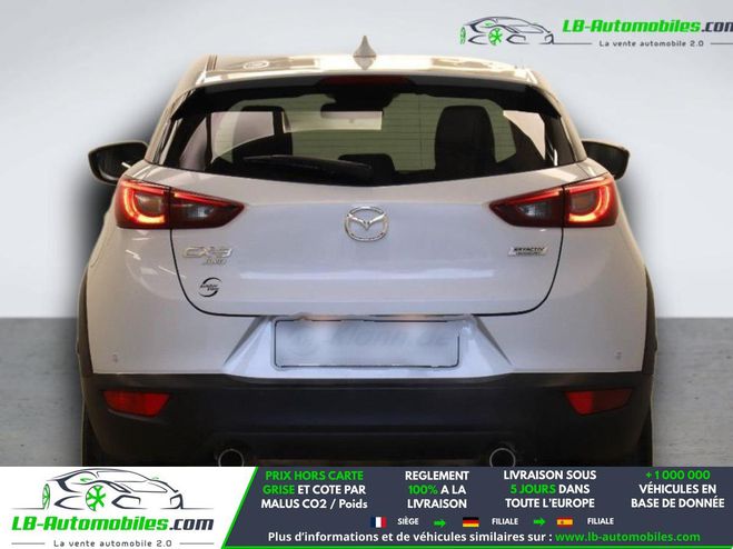 Mazda Cx 3 2.0L Skyactiv-G 150 4x4 BVA Blanc M�tallique de 2017