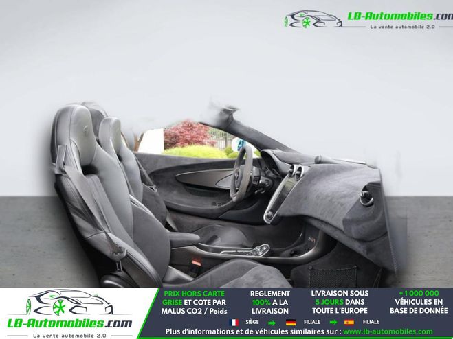Mclaren 600LT Spider V8 3.8 600 ch Blanc de 2019