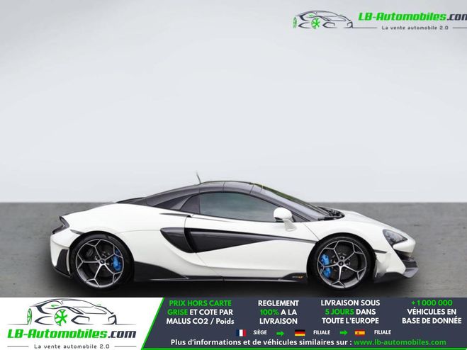 Mclaren 600LT Spider V8 3.8 600 ch Blanc de 2019