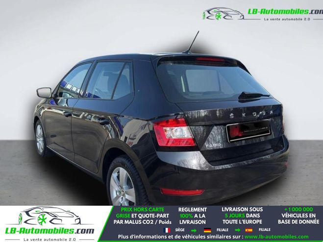 Skoda Fabia 1.0 MPI 60 ch BVM Noir M�tallique de 2021