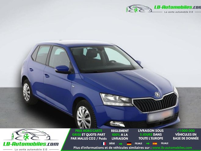 Skoda Fabia 1.0 MPI 60 ch BVM Bleu de 2020