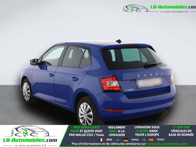 Skoda Fabia 1.0 MPI 60 ch BVM Bleu de 2020
